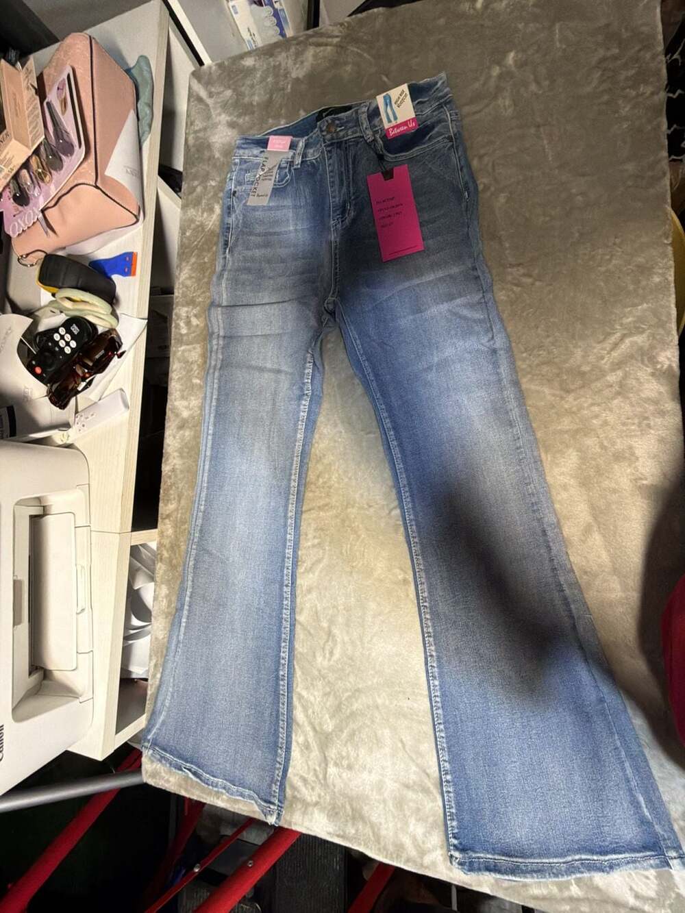 Between Us High Rise Bootcut Flap Pocket Jeans Size 13